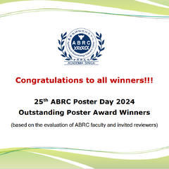 第二十五屆農生中心壁報日2024 Outstanding Presentation Award得獎名單相片